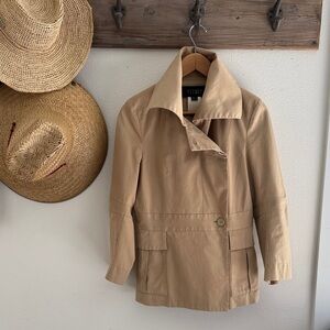 ATSURO TAYAMA Khaki Short Lined Trench